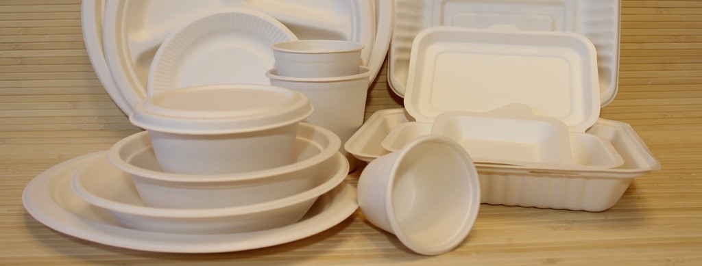 ظروف گیاهی (بر پایه نشاسته ذرت و نیشکر)